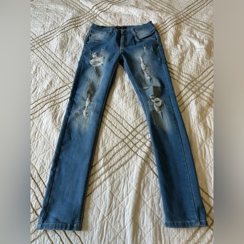 Men’s Straight leg Jeans‎ 28x30 Distressed